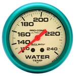 Autometer Gauge Water Temp 2-5/8IN. 120-240 Deg. F Mech. Glow The Dark. Fixed Price $180.61.
