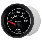 Autometer Electrical Oil Pressure Gauge 1/16" Dia Black Face 5927. Fixed Price $124.98.