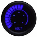 2 1/16" Universal Analog Voltmeter Gauge Blue Leds Black Bezel Lifetime Warranty. Fixed Price $73.95.