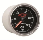 Autometer Sport-comp Ii Chevy Bowtie Mechanical Oil Pressure Gauge 2 1/16" Dia. Fixed Price $90.99.