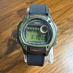 Vintage Casio W-94H 3243 Illuminator Digital Watch Auto Light New Battery/strap. Fixed Price $34.20.