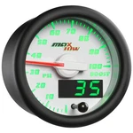 52MM White & Green Maxtow Double Vision 100 Psi Boost Gauge. Fixed Price $65.97.