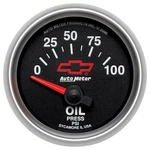 Ppautometer 3627-00406 Oil Pressure Gauge 0-100PSI 2-1/16" For Chevy Red Bowtie. Fixed Price $150.26.