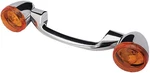 Harddrive - 161800 Turnsignal Light Bar Chrome W/amber Lenses. Fixed Price $250.16.