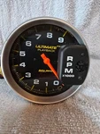 Autometer Ultimate Black Face W/ Playback G3 5" Tachometer Monster Perfect. Fixed Price $259.00.