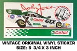 John Force Nhra Drag Racing 11 X Champ - Vintage Original Vinyl Decal Sticker. Fixed Price $7.22.