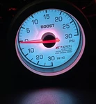 Apexi El White Mechanical Boost Gauge 60MM Pressure Tested Jdm Turbo Meter. Fixed Price $214.99.