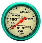 Auto Meter 2-5/8 Ultra-nite Oil Temp Gauge 140-280. Fixed Price $170.01.