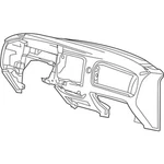 Genuine Ford Instrument Panel 3L2Z-1004320-BAB. Fixed Price $116.02.