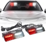 Xridonsen 2 In 1 Emergency Dash Lights Red White Volunteer Firefighter. Fixed Price $31.98.