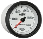 Autometer Phantom Ii Mechanical Oil Pressure Gauge 5/8" Dia White Face 7821. Fixed Price $118.98.