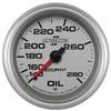 Auto Meter ATM7741 25/8IN Oil Temp 140 280F 6. Fixed Price $163.32.
