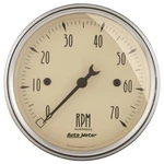 Auto 1898 3-1/8" Antique Beige Electric Tachometer Gauge; 0-7;000 Rpm. Fixed Price $184.31.