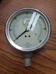 4" Liquid Filled Pressure Gauge 1/4 Npt SS316 60PSI (TA52MS). Fixed Price $35.00.