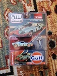 Auto World X American 1965 Diorama Ford GT40 Gulf Oil 1/64 Car. Fixed Price $14.99.