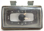 1953 Kaiser Dash Clock Cluster Gauge KA531 Sept. Fixed Price $58.85.