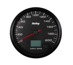 Holley 26-611 Analog Style Speedometer Black Face, 4-1/2" 200 Mph Gps. Fixed Price $399.99.