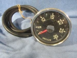 Vintage 1940'S 3-1/2" Dial Analog Stewart Warner 416343 Vacuum Gauge. Fixed Price $69.00.