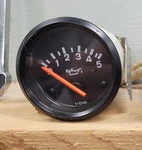 Porsche 924 's' Oil Pressure Gauge 1986 To 1988 - 94464111702 Vdo. Fixed Price $54.72.