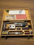 Used, "motometer" Diesel Compression Gauge Set, 2 Models. Fixed Price $300.00.