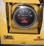 New! Auto 3391 Sport-comp Series 2-1/16 Voltmeter GAUGE,8-18V. Fixed Price $60.99.