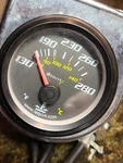 Equus Coolant Temperature Gauge 6242 6000 Series Water 130-280F 2" Euc. Fixed Price $35.00.