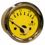 Vdo Allentare Yellow 8-16 Volt Gauge 332-14764 12V. Fixed Price $28.95.