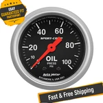 Auto Meter 3321 2-1/16" Sport-comp Mechanical Oil Pressure Gauge. Fixed Price $115.53.