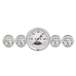 Auto Meter 1600 Old Tyme White Quad Gauge Kit. Fixed Price $503.99.