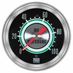 Stewart 691BS 2-5/8" Mechanical Green Line Oil Pressure Gauge. Fixed Price $181.63.