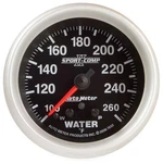 Auto Meter Sport Comp Ii Series 2-5/8" Full Sweep 100 -260 Electric Water. Fixed Price $257.99.