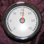 Like New Freightliner Columbia A22-59204-101 Oem White Face Tach 0-3K Rpm Gauge. Fixed Price $199.99.