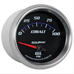 Autometer Cobalt Electrical Oil Pressure Gauge 5/8" Dia Black Face 7927. Fixed Price $134.98.