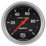 Auto Meter 3421 Sport-comp Mechanical Oil Pressure Gauge Regular 2-5/8" 66.7MM. Fixed Price $75.99.