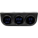 Intellitronix Digital Led 3 Gauge Panel; Oil/water/volts; 2-1/16; Blue. Fixed Price $207.99.