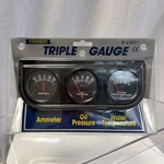 Trisco P-41017 Triple Gauge Ammeter, Oil Pressure, Water Temp. Fixed Price $29.99.