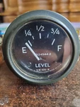 Stewart Warner Vintage 24V Fuel Gauge Military Vehicle Car Truck. Fixed Price $140.00.