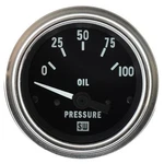 Stewart Warner Deluxe Series Electrical Oil Pressure Gauge 1/16" Dia 82305. Fixed Price $65.99.