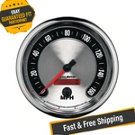 Auto 1289 5" American Muscle Electric Speedometer, 0-160 Mph. Fixed Price $446.38.
