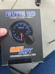 52MM Glowshift Black Elite 10 Color Led Voltage Gauge. Fixed Price $59.00.