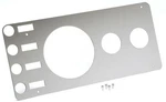 Kentrol 30521 Polished Silver Gauge Cover Without Radio Opening 76-86 Cj. Fixed Price $38.99.