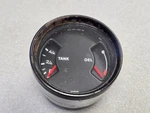 Nice Used Original Vdo Porsche 911 930 80MM Combo Fuel Tank Oel Gauge 11/77. Fixed Price $125.00.