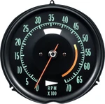 Oer Reproduction Tachometer 5300 Red Line For 1968-1971 Chevrolet Corvette. Fixed Price $159.98.