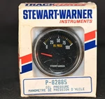 Nos Vintage Stewart Warner Track Force Oil Pressure Gauge 0-100 Psi P/n P-82885. Fixed Price $39.50.