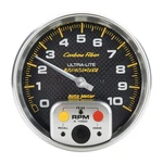 Auto 4894 Gauge Tachometer 5" 10K Rpm In-dash W/peak Memory Carbon Fiber. Fixed Price $505.95.