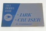 1963 Studebaker Lark Cruiser Owner Manual Oem Glove Box Booklet Original. Fixed Price $29.99.