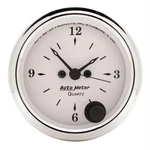Autometer 1686 Old-tyme White Quartz Clock Gauge, 2-1/16 Inch. Fixed Price $161.99.