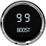 Intellitronix MS9011W 2-1/16 Led Digital Boost Gauge Includes Sender Arctic Whit. Fixed Price $130.24.