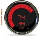 Intellitronix MS9222R Led Digital/bargraph Memory Speedometer 3-3/8" Chrome Red. Fixed Price $157.19.