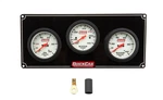 Quickcar 61-7016 Black Plate Extreme 3 Gauge Panel. Fixed Price $348.44.